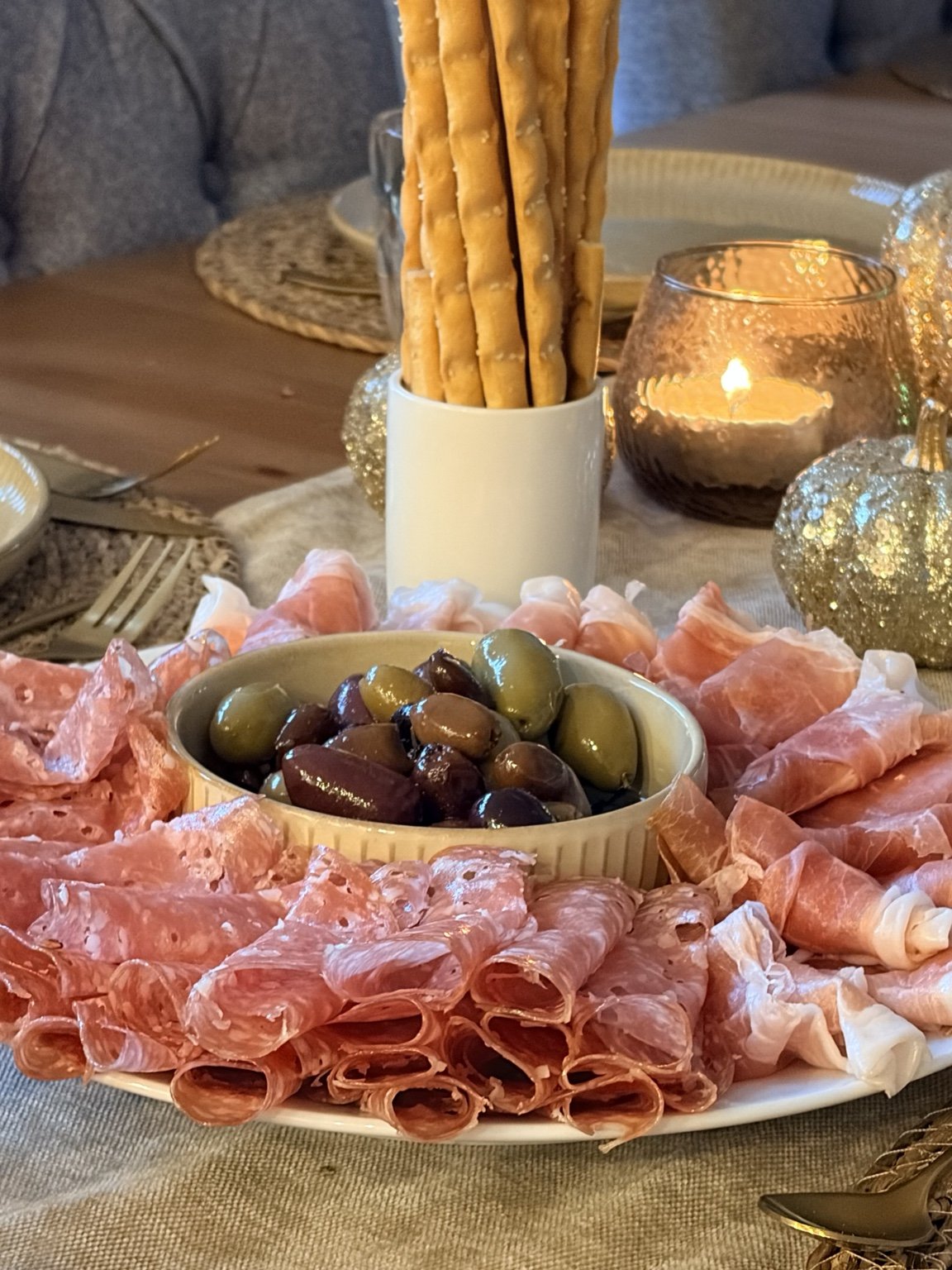 Geteiltes Essen. Gemeinsame Zeit.